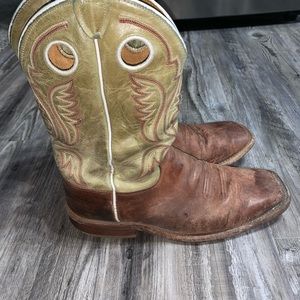 Justin Austin Cognac Boots